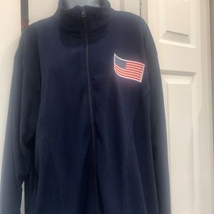 BNWOT Navy Sweat Jacket